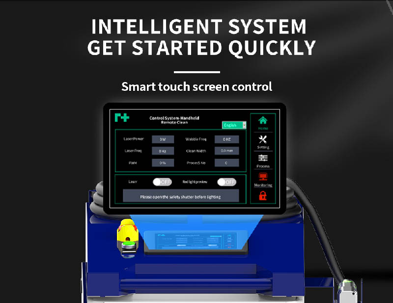 2000w laser rust removal system