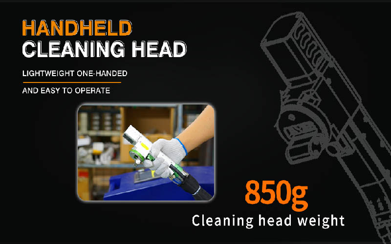 2000w laser rust removal gun