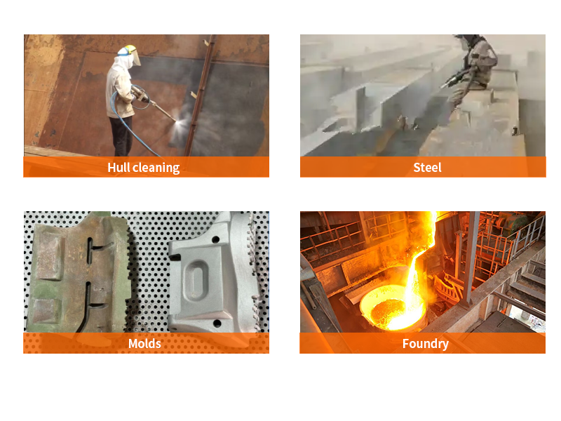 sandblasting aplication