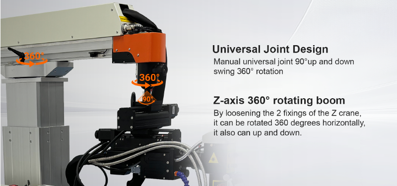 robotic arm laser welding machine specification