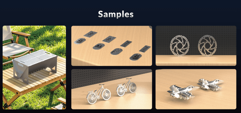 desktop laser cutter application