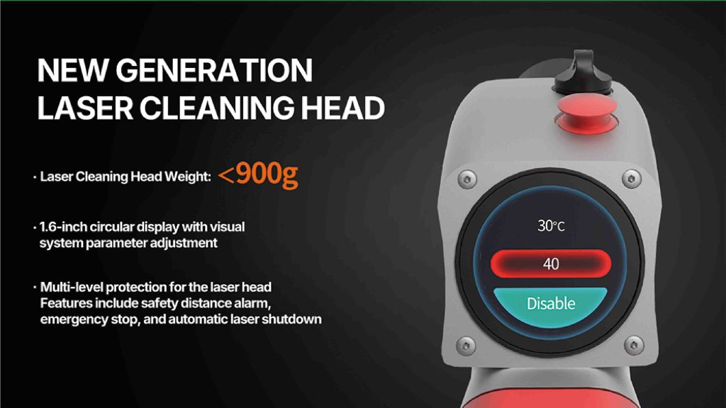 300w laser cleaning head