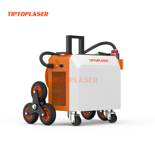 500w triangle wheel portable laser cleaning machine